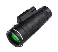 BONPUR Telescopio monocular pequeño compatible con iPhone, lente de espejo monocular HD de alto aumento con trípode para observación astronómica, ver teatro y eventos deportivos