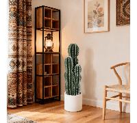 Bonsái de Cactus Artificial, 84 X 22 Cm, Adorno de Escritorio de Cactus Artificial Realista, con Texturizada, Adecuado para Decoración , Oficina, Baño, , Escritorio y Estante