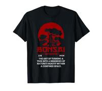 Bonsái Definición Japonés Árbol Arte Naturaleza Amante Humor Camiseta