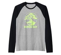 Bonsai Guy Penjing Penzai Bonsai Camiseta Manga Raglan