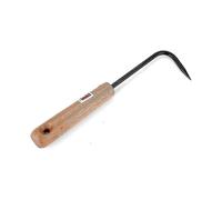 Bonsai Hook Sturdy Manganese Steel Gardening Hook Handle Bonsai Root Hook with Comfortable Wooden Handle Cutter Tools