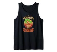 Bonsai Life Is The Best Life - Bonsái de estilo retro vintage Camiseta sin Mangas