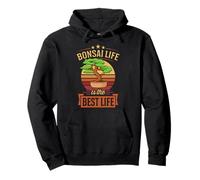 Bonsai Life Is The Best Life - Bonsái de estilo retro vintage Sudadera con Capucha