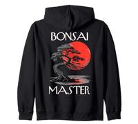 Bonsai Master Vintage Arte Japonés Bonsai Sudadera con Capucha