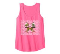 Bonsai Mom Mama Tree Arco japonés Zen Día de la Madre Coqueta Camiseta sin Mangas