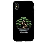 Bonsai Therapy Zen Hobby Gardener Bonsai Tree Lover Carcasa para iPhone X/XS