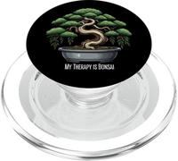 Bonsai Therapy Zen Hobby Gardener Bonsai Tree Lover PopSockets PopGrip para MagSafe