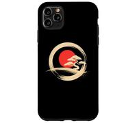 Bonsai Tree Samurai Art in Japanese Zen Buddhist Enso Circle Carcasa para iPhone 11 Pro MAX