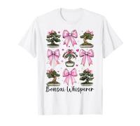 Bonsai Whisperer Bonsai Tree Japonés Zen Chica Mamá Coqueta Camiseta