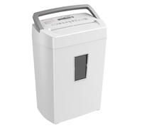 Bonsaii Trituradora de Papel de Microcorte, 12 Hojas, Nivel de Seguridad P-4, Antiatascos y Protección contra Sobrecalentamiento, Cubo de Basura de 21 litros, para Oficina o Hogar, C275-B