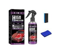 Bonseor 3 in 1 Ceramic Car Coating Spray High Protection Mirror Shine Car Coating Spray Nano Coating Pro Spray for Cars (1 PCS)