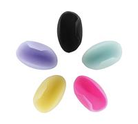 Bonsicoky 5 cojines para flauta de silicona suave, para instrumentos de viento de flauta, 5 colores