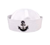 Bontand Uniforme Azul Marino Sombrero Casquillo De Marineros del Barco De Capitán Militar Sombrero Marina Cap Funcionamiento De La Etapa del Sombrero De Las Mujeres De Los Hombres