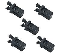 Bontannd 5 uds Cubo de Basura Cerradura de plástico Interruptor de autobloqueo Captura de Repuesto Compatible con Tapa táctil Clip de reparación de Cubo