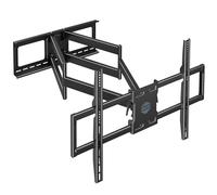BONTEC Soporte TV Pared de 60-110 Pulgadas, Soporte Television Pared Giratorio e Inclinable, Extensión de 1016 mm, VESA 800x600 mm, Carga 125 kg, para Televisores Planos, Curvos y Pantallas Grandes