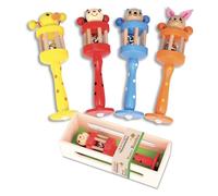 Bontempi - 561410 - Instrumento de música - Rattle en madera - Color aleatorio , color/modelo surtido