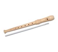 Bontempi- BaroqueWoodFlute - Flauta Dulce de Madera con Digitación Barroca para una Experiencia Musical Auténtica, Multicolor (31 3210)
