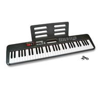 Bontempi | HarmonyKeys - Tastiera Digitale a Passo Professionale, 61 Tasti con Connessione USB e Cavo di Alimentazione DC/USB per un'Armonia Perfetta, 910x215x90 mm