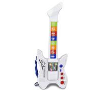 Bontempi | InfraGroove - Guitarra Rock Infrarroja para Sonidos Fantásticos y Ritmos Innovadores, Blanca