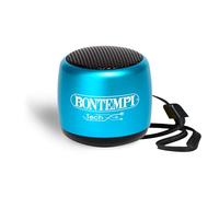 Bontempi | Mini Altavoz Inalámbrico Color Azul, Conexión Sencilla y Rápida Sin Cables, Ideal para Fiestas y Niños, 300x200x195mm