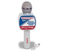 Bontempi | SonicLink Mic - Micrófono inalámbrico con Altavoz Integrado para un Rendimiento sin límites, 85x65x240 mm