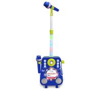 Bontempi | SoundHub - Caja de Sonido con 2 micrófonos y Posiciones Ajustables para un Rendimiento Envolvente, 220x900x90 mm