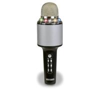 Bontempi- StarSync Micrófono inalámbrico con Altavoz y Efectos de luz para un Karaoke sin límites, 65x215x65 mm, Multicolor (48 5010)