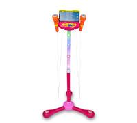 Bontempi Micrófono TwinStage Mic - Inalámbrico doble para escenario 89x22x12,5 cm