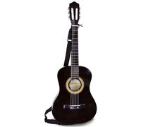 Bontempi- Wooden Guitar with 6 Strings, Multicolor, 92 cm (22 9210)