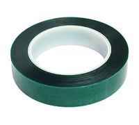 Bonus Eurotech 1bl54.03.0025/066 a # cubierta de banda de poliéster, silicona pegamento, + 240 °C, longitud 66 m x ancho 25 mm x total grosor 0,085 mm, verde/transparente