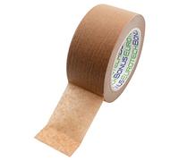 Bonus Eurotech- Cinta de carrocero de papel, color marrón, adhesivo con base de caucho natural, 50 m. de longitud x 50 mm. de ancho x 0,105 mm. de grosor.