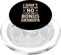 Bonus Grandpa Say No Familia Tranquila Pariente Abuelo PopSockets PopGrip para MagSafe