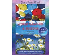 Bonus Meta Puzzle World Weather & Seasons word search + Hidden word: A stormy word search book for all whimsical seasons & weather enthusiasts | Easy ... word...Gifting or Self Discovery learning!