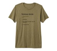 Bonus Mom Definition - Madrastra Madre Camiseta Premium