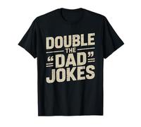 Bonus Papá Double Chistes De Padrastro Funny Día del Padre Camiseta