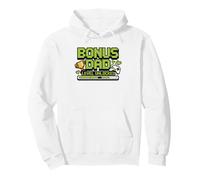 Bonus Papá Nivel Desbloqueado Día del Padre Padrastro Gamer Sudadera con Capucha