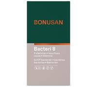 Bonusan Bacteri 8 de 28 Cápsulas - Complejo Probiótico de Amplio Espectro con 8 Cepas Bacterianas Seleccionadas - 5.000 Millones de Bacterias por Cápsula - Salud de la Flora Intestinal y Digestión