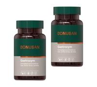 Bonusan Gastrozym - Pack Ahorro 2 x 90 Cápsulas Vegetales - Enzimas Digestivas - Complejo Enzimático con Alfa-galactosidasa, Amilasa, Lactasa y Proteasa - Para Salud Digestiva