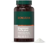 Bonusan Magnesan Forte Plus 60 Tabletas - Magnesio con Taurina y L-Glicina - Suplemento para Función Psicológica y Muscular Normal