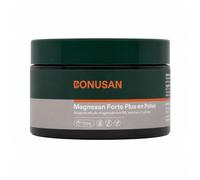 Bonusan Magnesan Forte Plus en Polvo 120 g | Bisglicinato de Magnesio con Vitamina B6 Activa, Taurina y L-Glicina | Sabor Limón | 60 Raciones de 2 g | Complemento Alimenticio