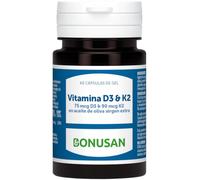 Bonusan Vitamina D3 & K2 Forte 60 Cápsulas Gel