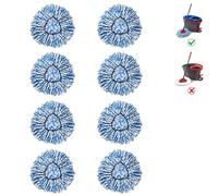 BonusLife - Juego de 8 cabezales de fregona para Ocedar EasyWring RinseClean Spin Mop Refill 2 Tank System Solo reemplazo de nueva versión
