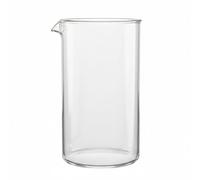 bonVIVO Jarra de Repuesto para Cafetera Francesa 1000 ml (1 Litro) - Vaso de Cristal Resistente al Calor, Sin BPA, Compatible Universal con Prensas Francesas - Reemplazo para Café, Té e Infusiones