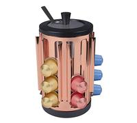 bonVIVO Portacápsulas Café Giratorio 24 Cápsulas Inoxidable