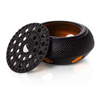 Bonvivre© Calentador de té de Hierro Fundido esmaltado | Stövchen de Estilo asiático - Ideal para Ceremonias de té japonesas | Portavelas de té Calentador de té