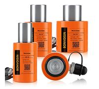 Bonvoisin 20T Gato Hidráulico, Elevación 50mm, Altura Propia 106mm, para Ingeniería Mecánica, Edificios y Puentes (RSC-20T)