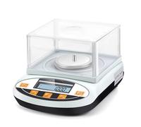 Bonvoisin Balanza de Laboratorio Analítica 1mg Báscula de Alta Precisión Balanza Científica Electrónica Báscula de Pesaje de Precisión Digital Escalas de joyería con Parabrisas (200g, 0.001g)