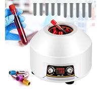 Bonvoisin Centrifuga Tipo Pantalla LED, 15mlX6 4000rpm, 1953xg, 100min Tiempo, Tapa Transparente, para Precipitación y Separación de Muestras, 2-15ml Vacutainer y Tubos de Centrifuga Disponibles