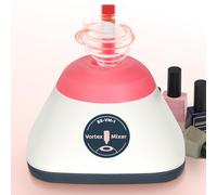 Bonvoisin Mini Vortex Batidora 3500 rpm, Tap to Activate, 50 ml, mezcla rápida, para soluciones de laboratorio, pinturas acrílicas, pegamento para pestañas, geles y esmaltes de uñas