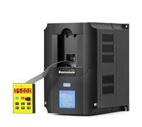 Bonvoisin Variador de Frecuencia 2.2kW 380V, VFD Convertidor de Frecuencia, Entrada y Salida Trifásica, CNC Controlador de Velocidad para Motor con Cable de extensión de 1M